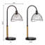 Lampe arquée en métal