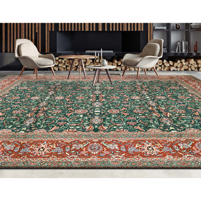 Hand Knotted Wool Indoor Rug
