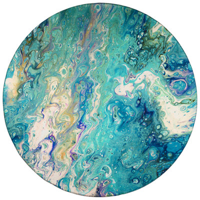 Chenille Washable Abstract Rug