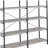 Grey Driftwood Double-Wide Bookcase-1112061832