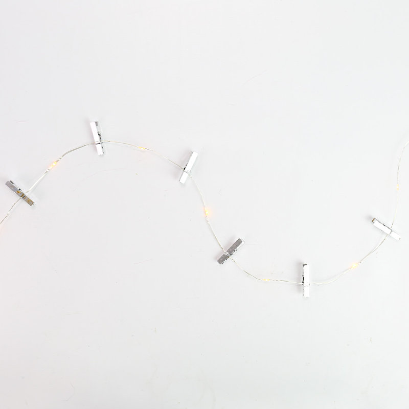 Willey 190cm LED Battery Powered 20 - Bulb Fairy String Light, Amber