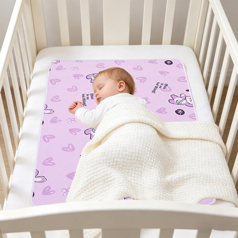 Protège-matelas imperméable et respirant de Kondieu, Purple