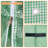 Greenhouse Replacement Cover for 16'X7'X7' Walk in Frame , Support Arch Frame Climbing Plants/Flowers/Vegetables （Only Cover, Frame is not Included)-117288705