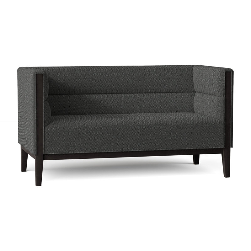 Dyson Upholstered 58'' Sofa, Perigold Ishi Anthracite, Charcoal