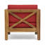 Fauteuil d'extérieur avec coussins Damico-1824225542
