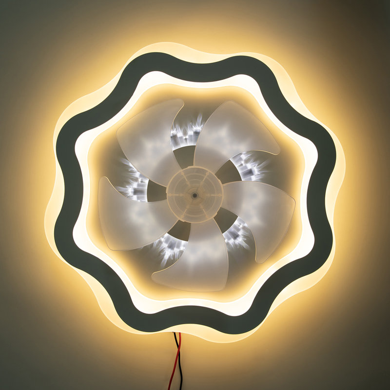 19.69'' Modern LED Ceiling Fan with Light
