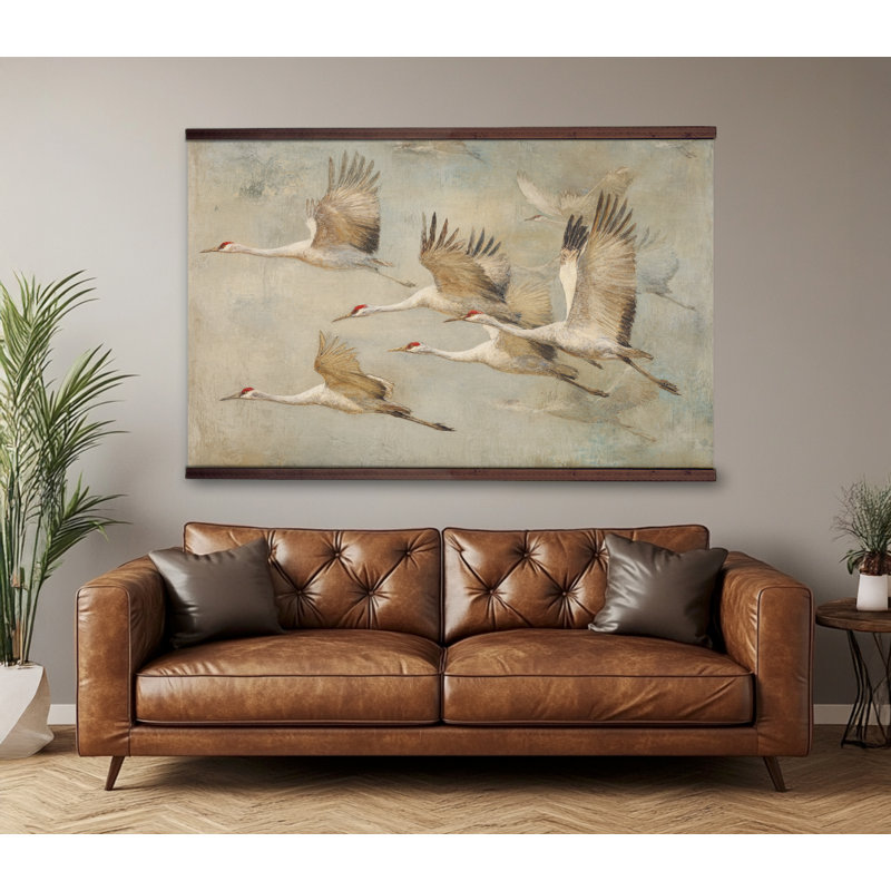Toile prête à accrocher, art mural horizontal sur toile, H 32 po x l 48 po