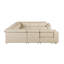 Canapé modulaire en cuir italien 4 pièces Lily-810902665