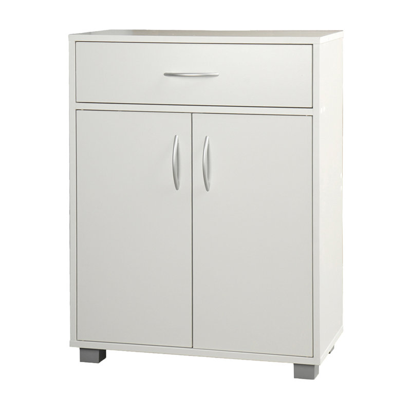 Tarleton 152.4cm W 1 - Drawer Chest of Drawers, White