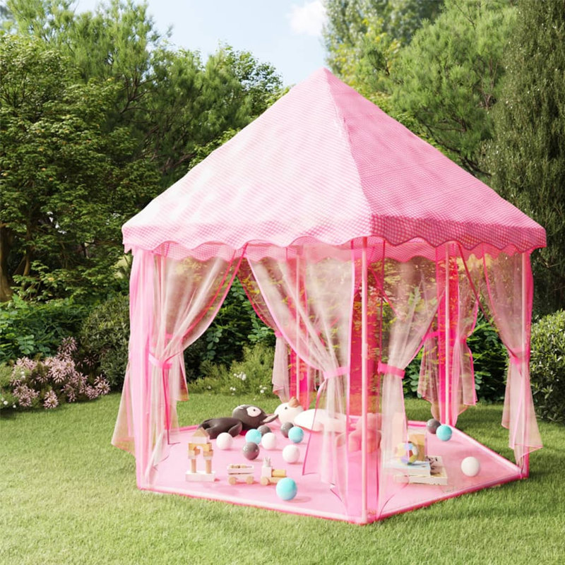 Mylie Zoomie Kids 133cm W x 133cm D Indoor / Outdoor Polyester Pop-Up Play Tent