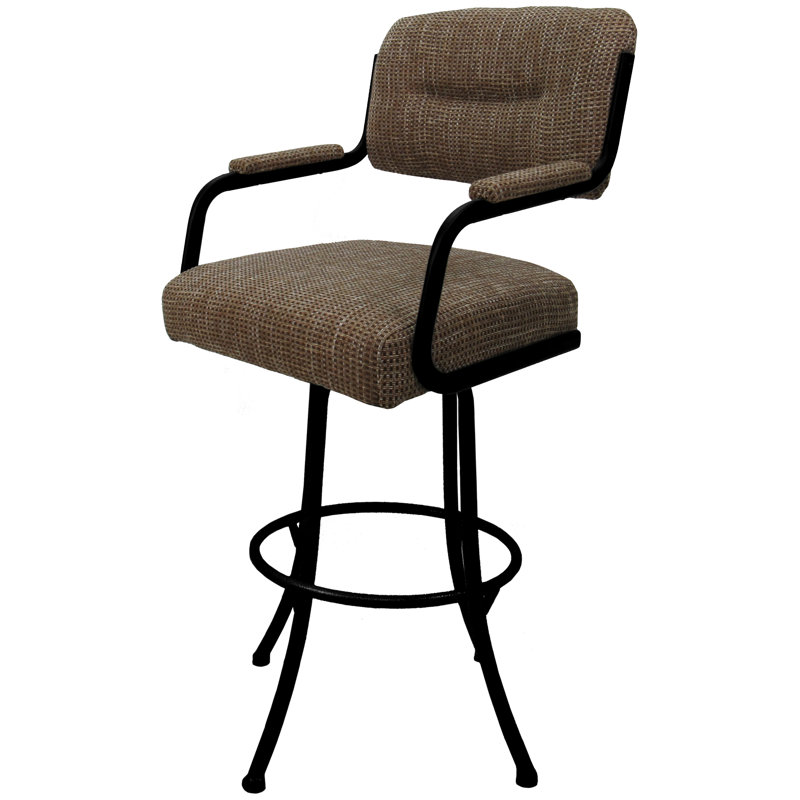 Tabouret de bar Joshua, Brown, Hemsath Driftwood, Bar Stool (30" Seat Height)