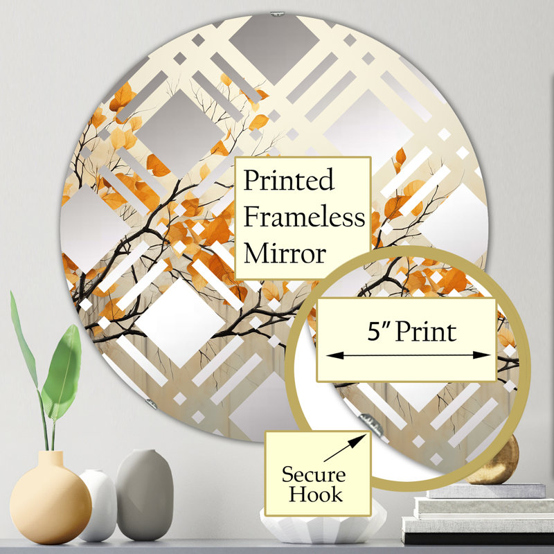 Bevyn Circle Mirror, 23.6" x 23.6"