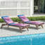 Coussin de patio extérieur 3 po Peenoke
