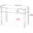 Acrylic Console Table, Entryway Table With Storage Shelves-807989124
