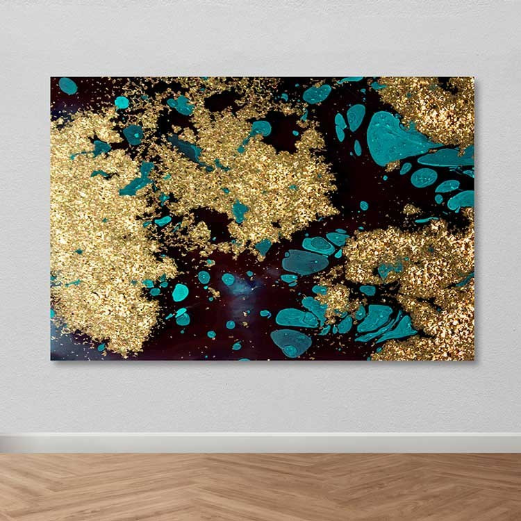 Peinture décorative sur toile