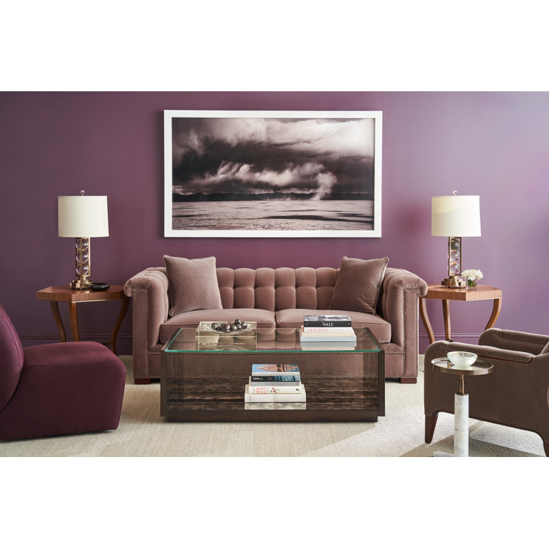 Glass End Table