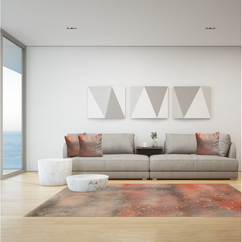 Gavon Abstract Area Rug, Rectangle 140 x 200cm