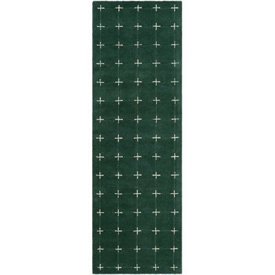Mallory Green Hand Tufted Area Rug