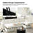 Doulyn 6-Piece Storage Modular Sectional Sofa with Multi-Functional Armrests-101644108