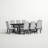 Donny Extendable Dining Set-1402320170-1469629899