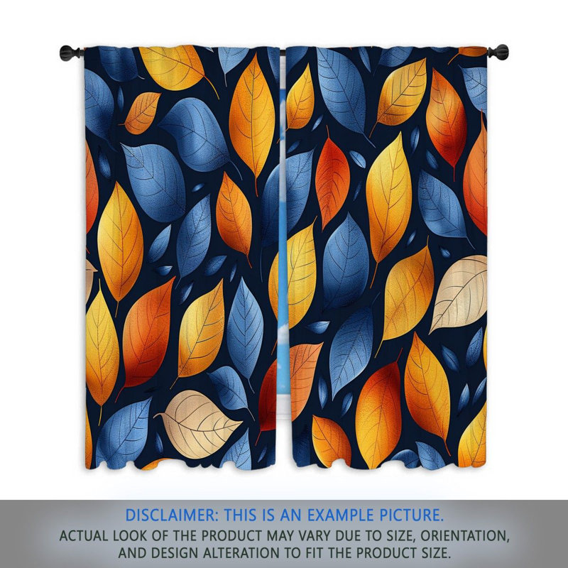 Neithan Sheer Curtain Single Panel, 50"W x 96"L