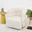 Chaise pivotante rembourrée-1095967310