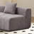 Boneless 2 - Piece Chenille Curved Sectional Sofa With 2 Pillows-990713745-990713751