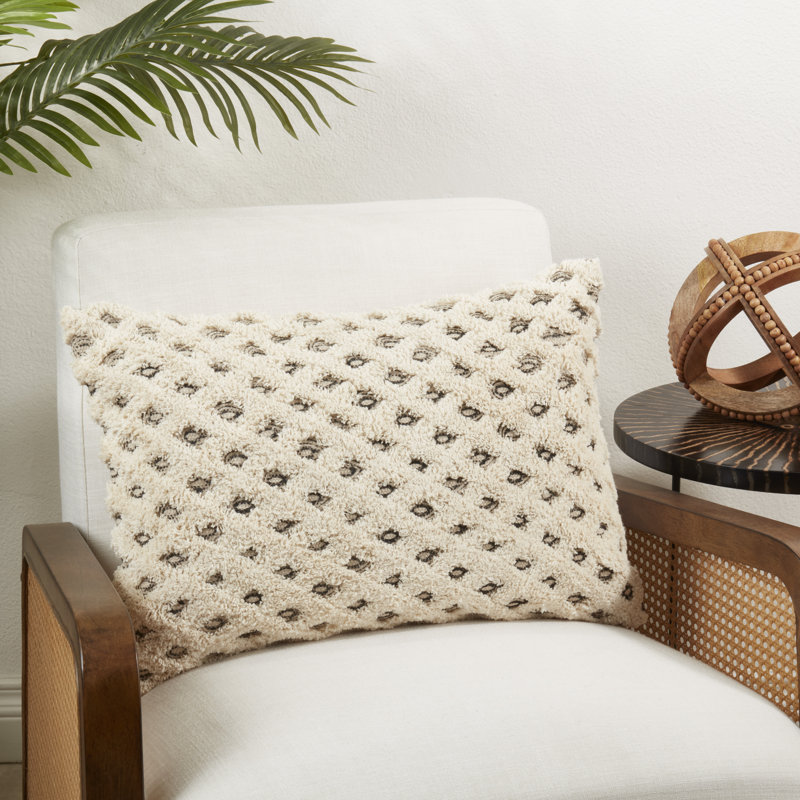 Diamond Elegance Tufted Diamond Throw Pillow Cover