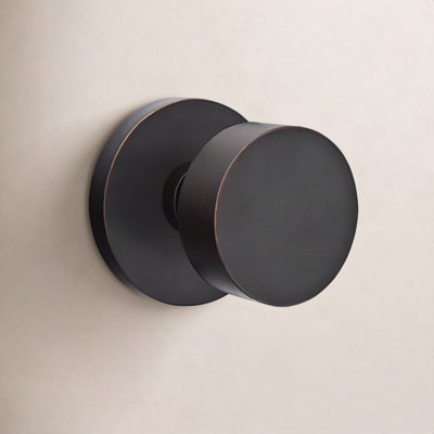 Privacy Door Knob with Disk Rosette