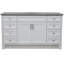 Ensemble de meuble-lavabo simple 61 po Abdirahiim-1088854310