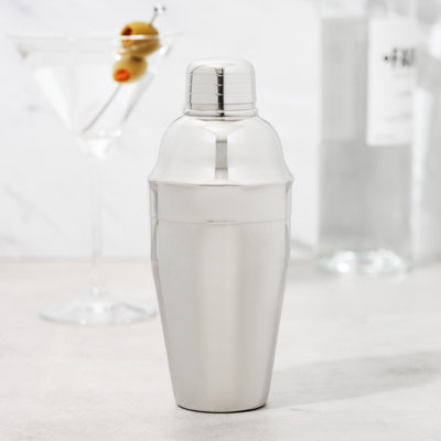 Shaker à cocktail 12 oz en acier inoxydable Contour
