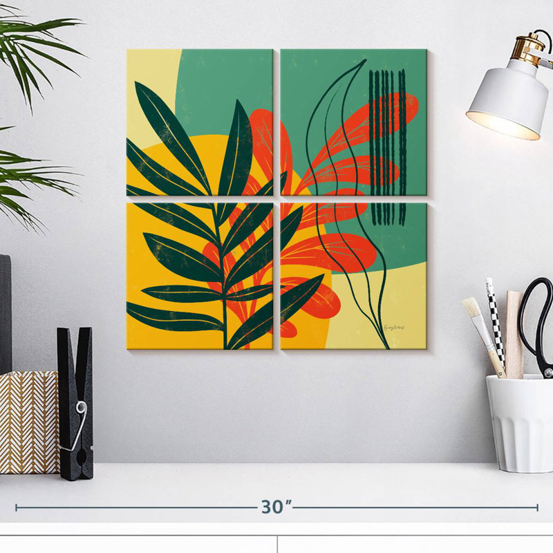 Harnek Mid-Century moderne I, H 18 po x l 18 po