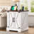End Table With Storage And Built-in Outlets-570331985