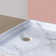 ABC6032L/1-W 60'' W 32'' D Rectangular Triple Flange Shower Base