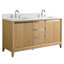 Meuble-lavabo double 60 po avec comptoir-116179266-116179263-95973012