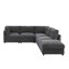 Canapé modulaire réversible en velours côtelé-130827382-130827389