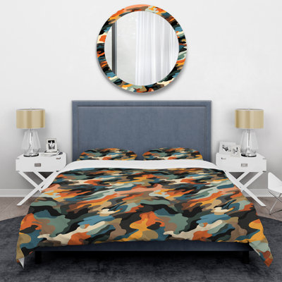 Ensemble de housse de couette Tribal Camouflage Essence