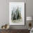 Washy Treeline I -Custom Wrapped Gallery Cavas-748706359
