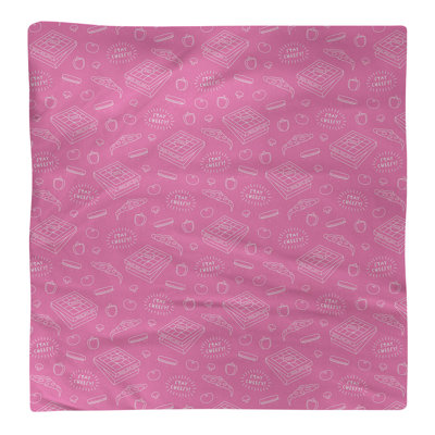 Polyester Abstract Square Napkin