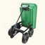 Camion à benne basculante pliante de jardin en poly avec cadre en acier 10 pouces. Pneu pneumatique capacité du corps 300 Lb 55 L