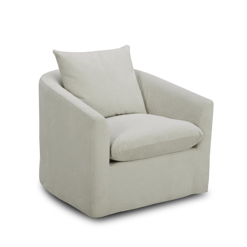 Ameer Upholstered Swivel Armchair