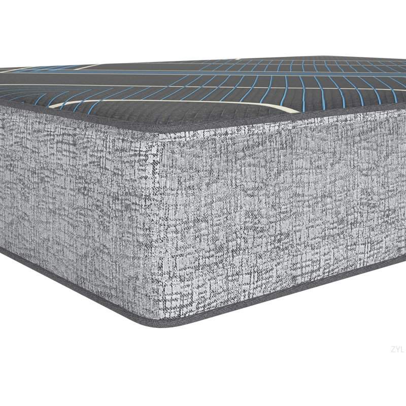 Matelas à plateau lisse 13 po Tempagel By Restonic, Très grand lit