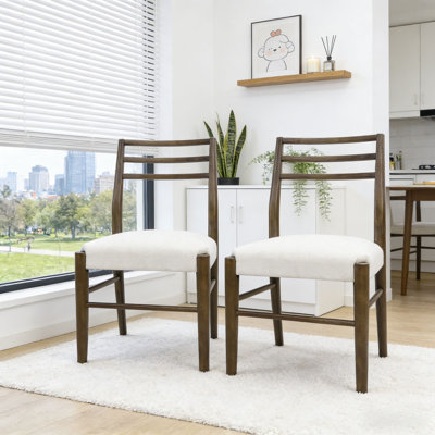 DINING CHAIR WITH LADDER BACK