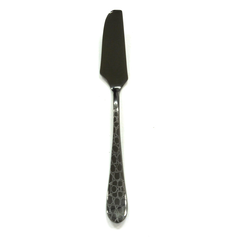 Coccodrillo Fish Knife, Oro Nero