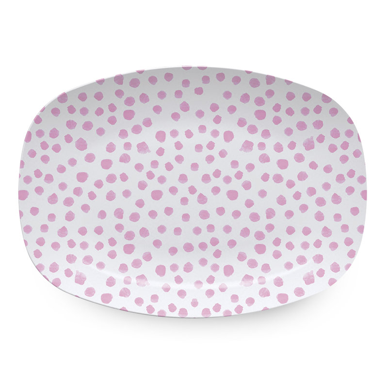 Mariposa Traychic Resin Platter, Pink