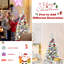 Arbre de Noël blanc effilé-759995474