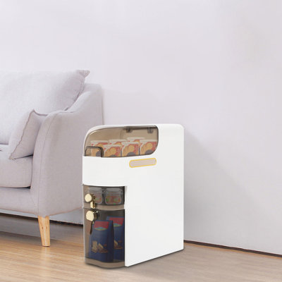 2-Tiers Bathroom Floor Cabinet
