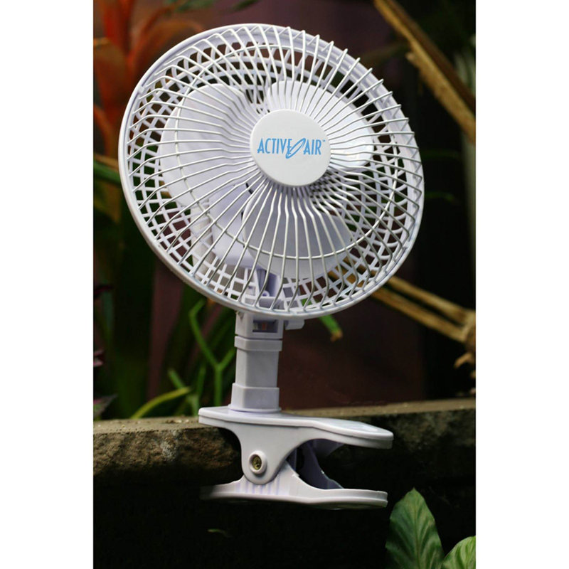Ventilateur à pince 8 po Hydrofarm