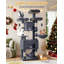 Arbre à chat, arbres à chat 69,3 po, XL, 3 plateformes, 2 grottes, 7 poteaux à griffer, hamac, boules moelleuses, tour pour chats pour plusieurs chats, gris-625089995