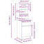 Bedside Cabinet 39X35x125 Cm Engineered Wood-1895210853